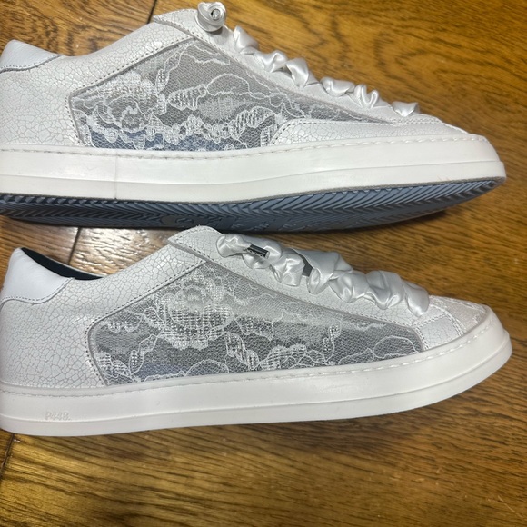 New P448 John Fiore sneakers white 40 - Picture 3 of 7